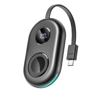 Power bank Joyroom "W09" s bežičnim punjenjem i USB-C kabelom za Apple Watch, 2500 mAh – crni