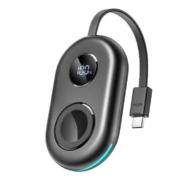 Power bank Joyroom "W09" s bežičnim punjenjem i USB-C kabelom za Apple Watch, 2500 mAh – crni Power bank Joyroom "W09" s bežičnim punjenjem i USB-C kabelom za Apple Watch, 2500 mAh – crni