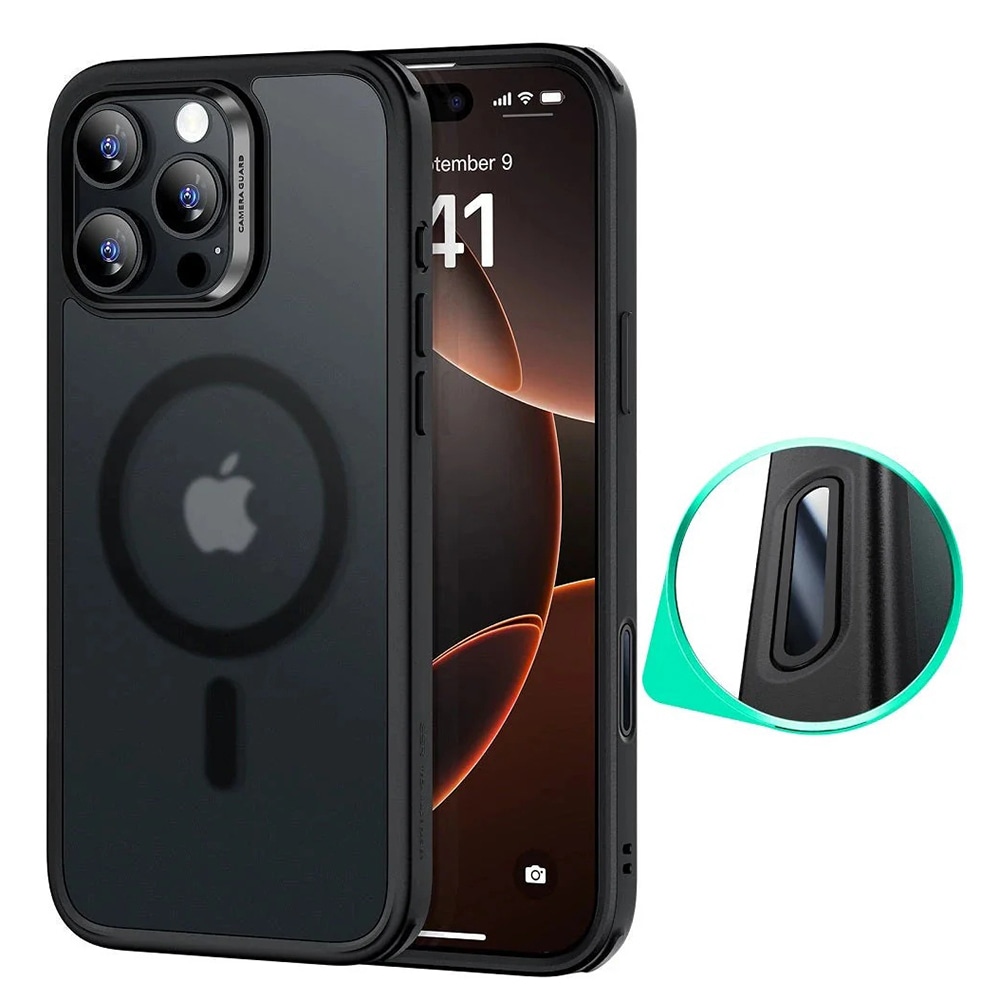 Hibridna maska ESR "Classic Hybrid HaloLock" za iPhone 16 Pro Max - black