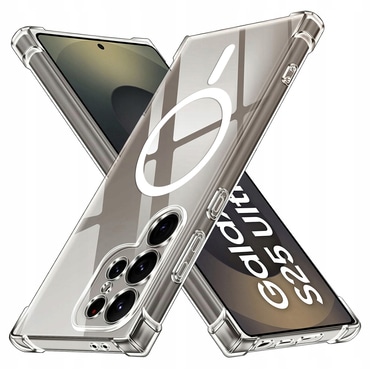 Hibridna maska Techsuit "Shockproof MagSafe" za Samsung Galaxy S25 Ultra - clear