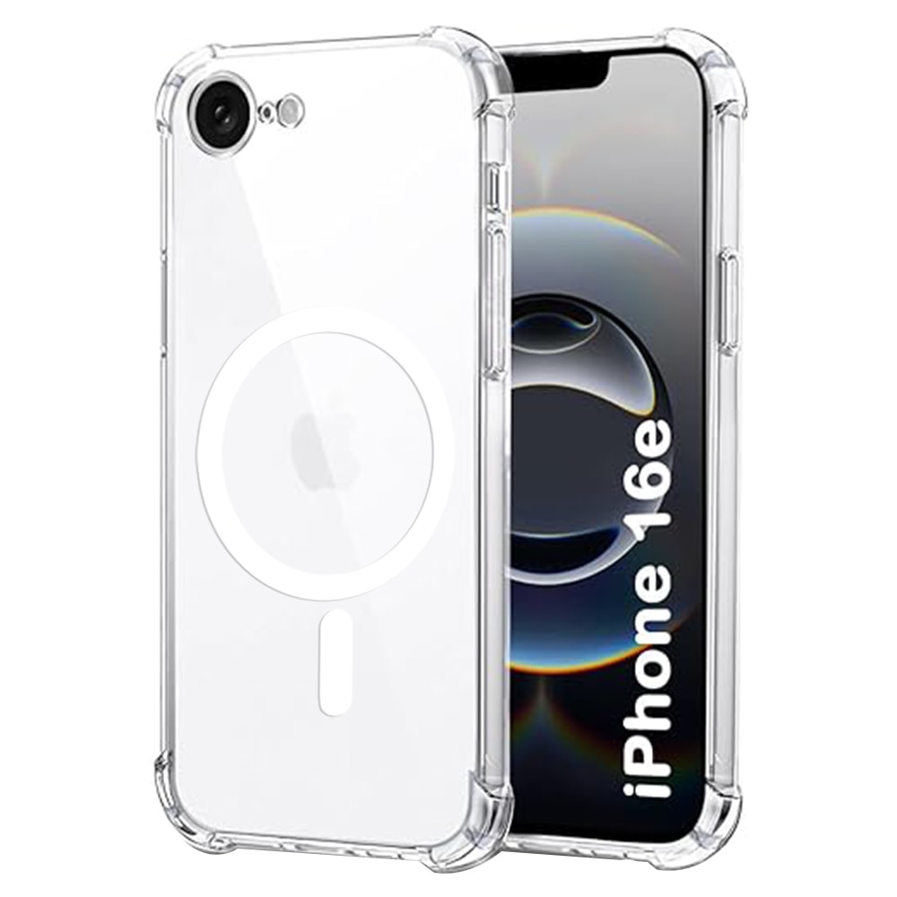 Hibridna maska Techsuit "Shockproof MagSafe" za iPhone 16e - clear