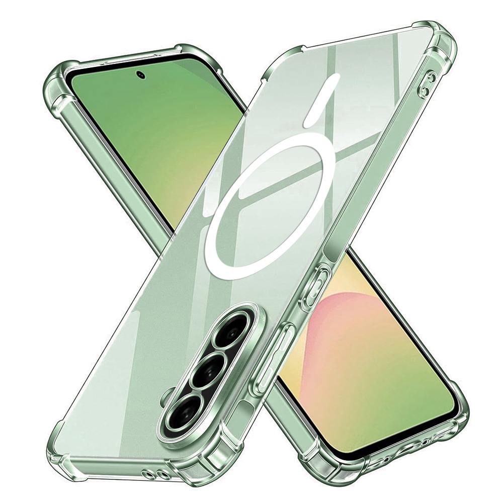 Hibridna maska Techsuit "Shockproof MagSafe" za Samsung Galaxy A56 - clear