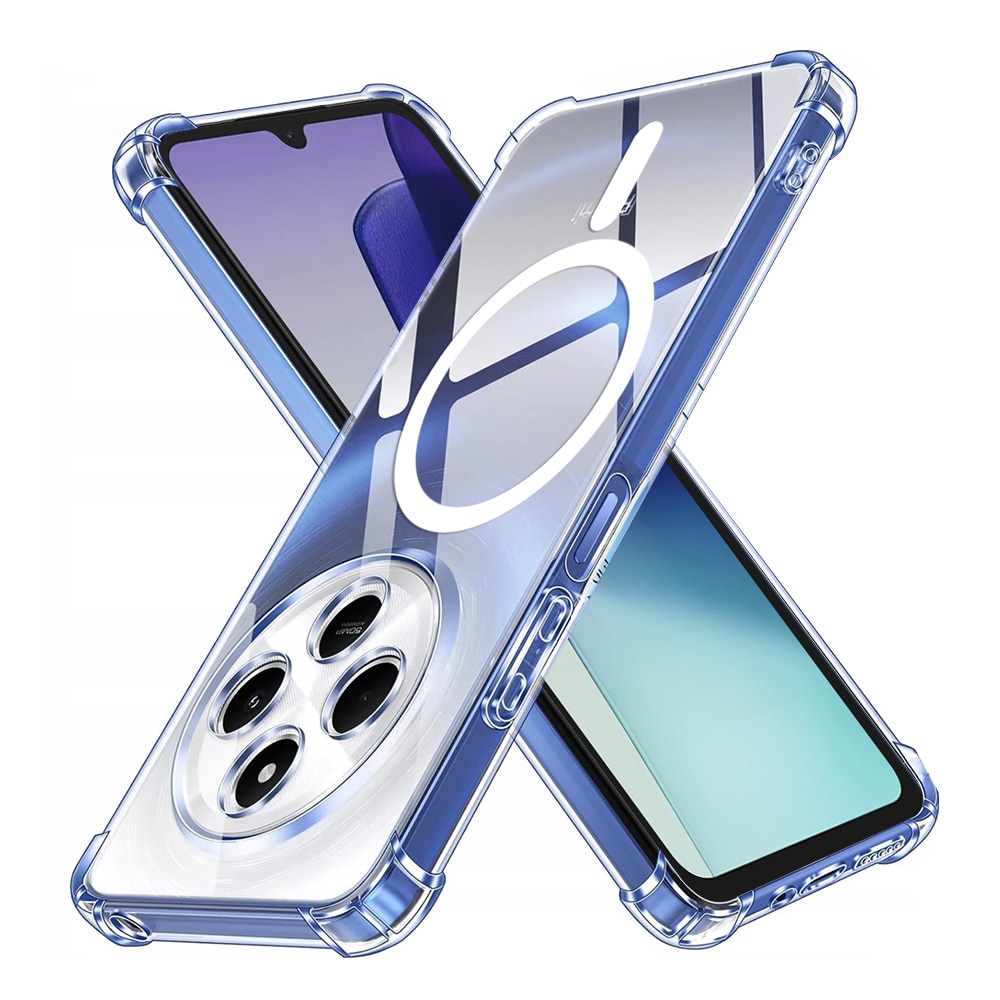Hibridna maska Techsuit "Shockproof MagSafe" za Xiaomi Redmi 14C / Poco C75 - clear