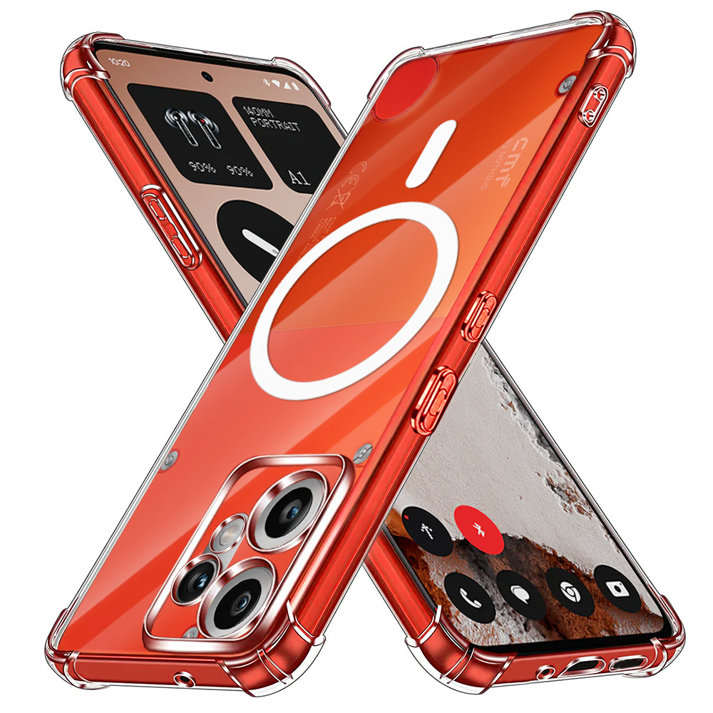 Hibridna maska Techsuit "Shockproof MagSafe" za Nothing CMF Phone 2 Pro - clear