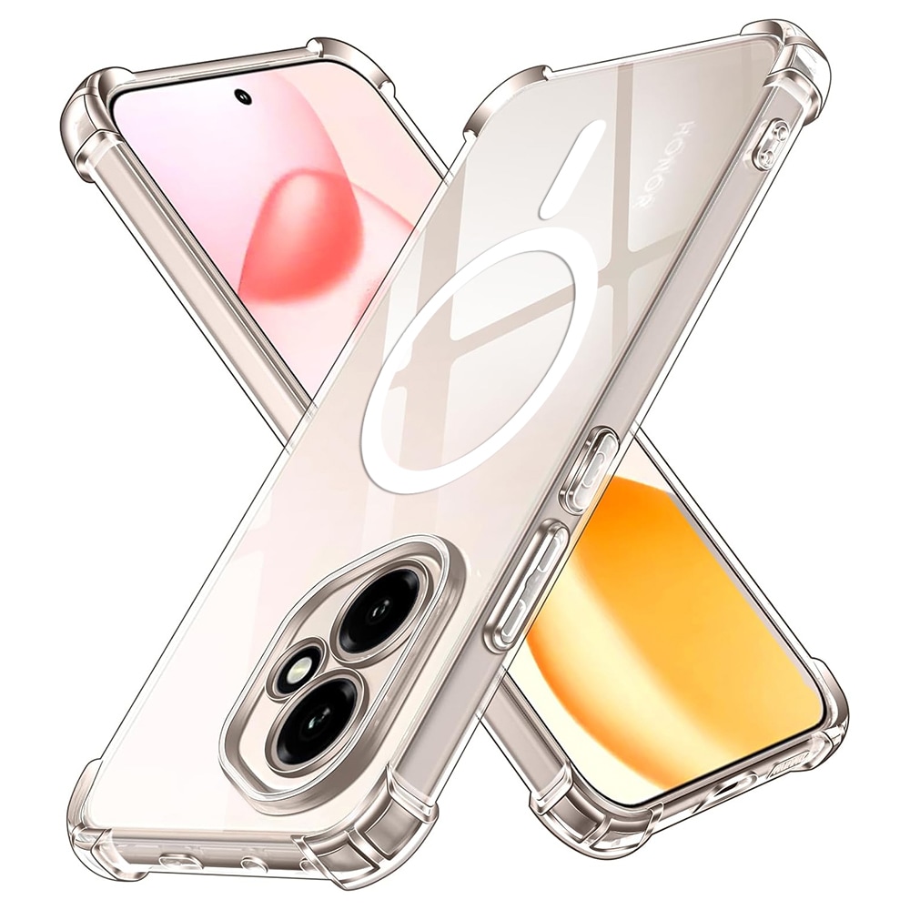 Hibridna maska Techsuit "Shockproof MagSafe" za Honor 400 - clear