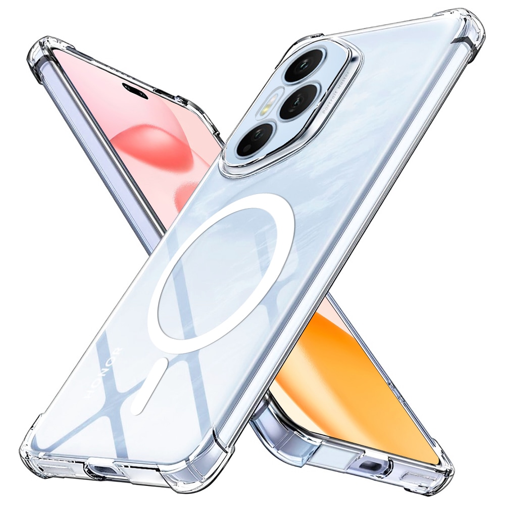 Hibridna maska Techsuit "Shockproof MagSafe" za Honor 400 Pro - clear