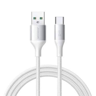 USB u USB-C kabel Joyroom "S-A28" s 3A punjenjem i 480 Mbps prijenosom podataka – 1m – bijeli