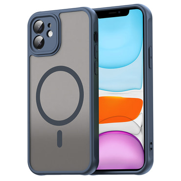 Hibridna maska "HaloFrost II MagSafe" za iPhone 11 - Navy Blue