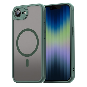 Hibridna maska "HaloFrost II MagSafe" za iPhone 16e - green