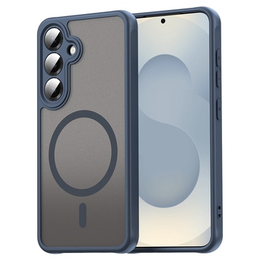Hibridna maska "HaloFrost II MagSafe" za Samsung Galaxy S24 Plus / S25 Plus - navy blue