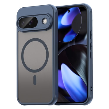 Hibridna maska "HaloFrost II MagSafe" za Google Pixel 9 - navy blue