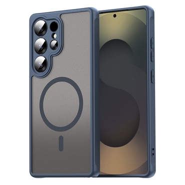 Hibridna maska "HaloFrost II MagSafe" za Samsung Galaxy S25 Ultra - navy blue