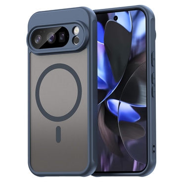 Hibridna maska "HaloFrost II MagSafe" za Google Pixel 10 Pro - navy blue