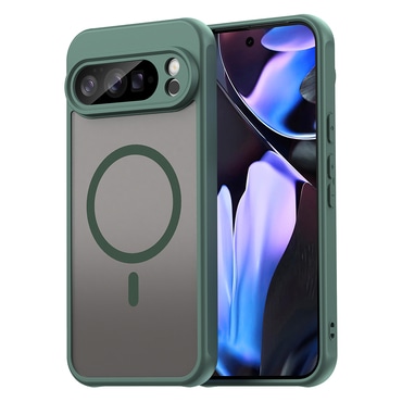 Hibridna maska "HaloFrost II MagSafe" za Google Pixel 10 Pro XL - green