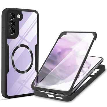 Hibridna Full Body maskica Techsuit "ColorVerse 360 MagSafe" za Samsung Galaxy S23 - crna