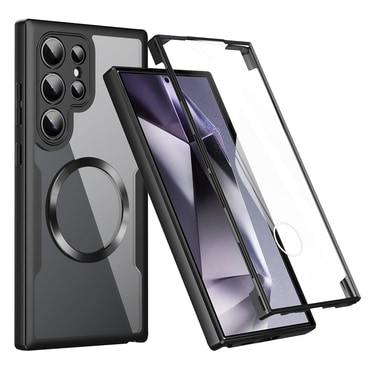 Hibridna Full Body maskica Techsuit "ColorVerse 360 MagSafe" za Samsung Galaxy S24 Ultra - crna