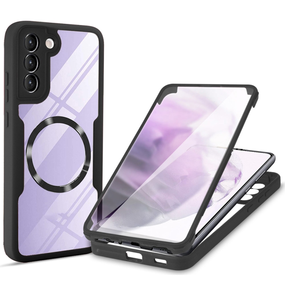 Hibridna Full Body maskica Techsuit "ColorVerse 360 MagSafe" za Samsung Galaxy S21 FE 5G - crna