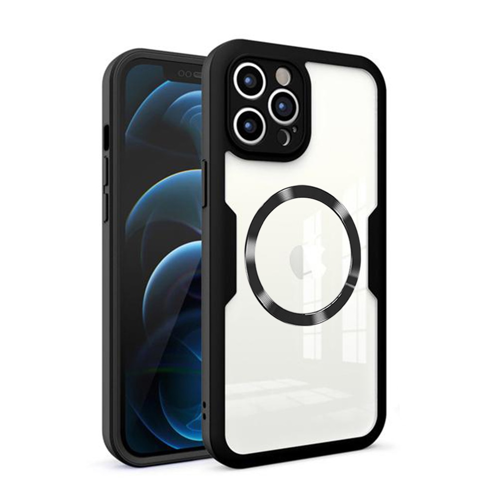 Hibridna Full Body maskica Techsuit "ColorVerse 360 MagSafe" za iPhone 12 Pro Max- crna