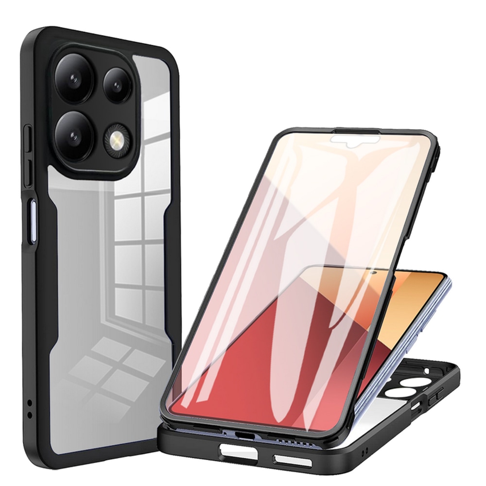 Hibridna Full Body maskica Techsuit "ColorVerse 360" za Xiaomi Redmi Note 13 4G - crna