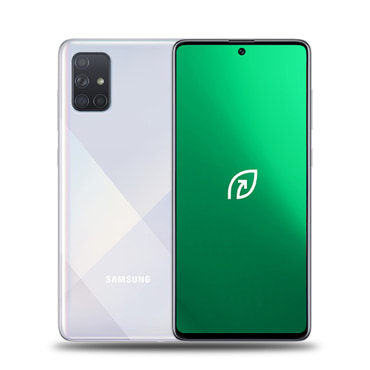 Reborn® Samsung Galaxy A71 128GB - Obnovljen Samsung Galaxy s 1-godišnjom garancijom u Sloveniji - white - B