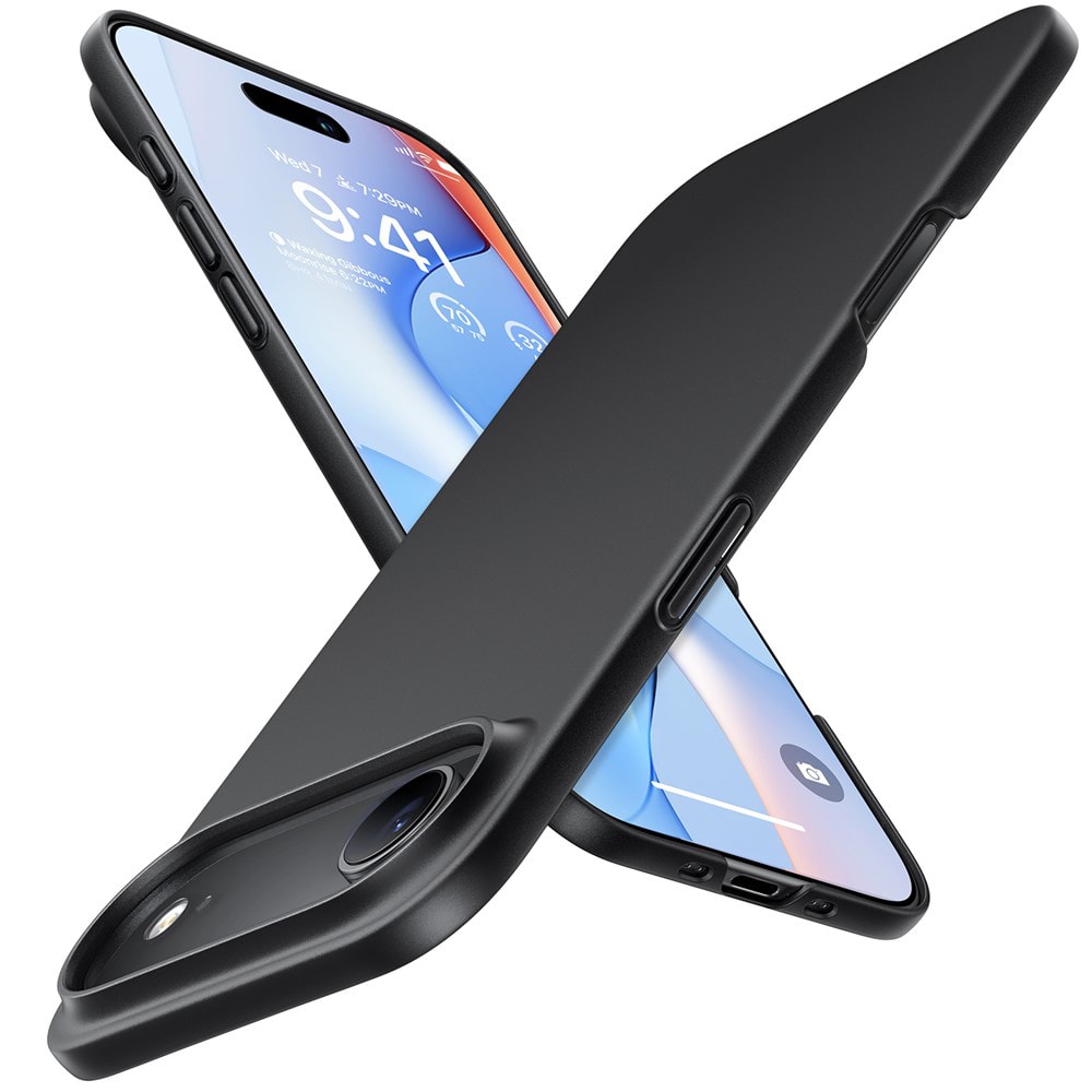 Premium maska Torras "SlimFit MagSafe" za iPhone Air - crna