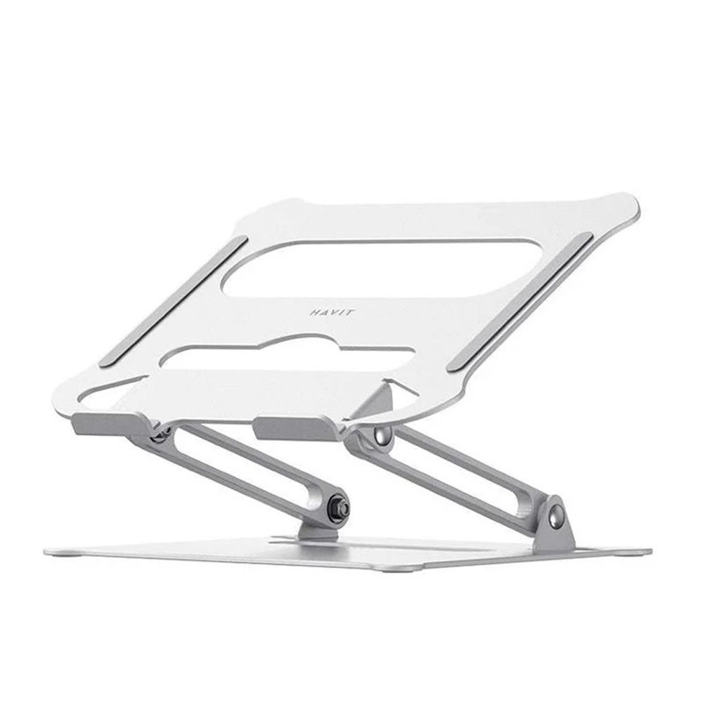 Aluminijski stalak za prijenosno računalo Havit "H740" za laptope veličine od 44cm - srebrni