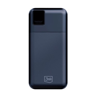 Power bank 3mk "PowerHouse" 20000 mAh s 2x USB-A, 1x USB-C ulazom i QC+PD tehnologijom - crni Power bank 3mk "PowerHouse" 20000 mAh s 2x USB-A, 1x USB-C ulazom i QC+PD tehnologijom - crni