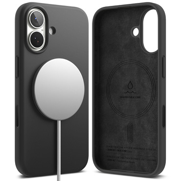 Maska Ringke "Silicone Magnetic" za iPhone 17 - black Maska Ringke "Silicone Magnetic" za iPhone 17 - black