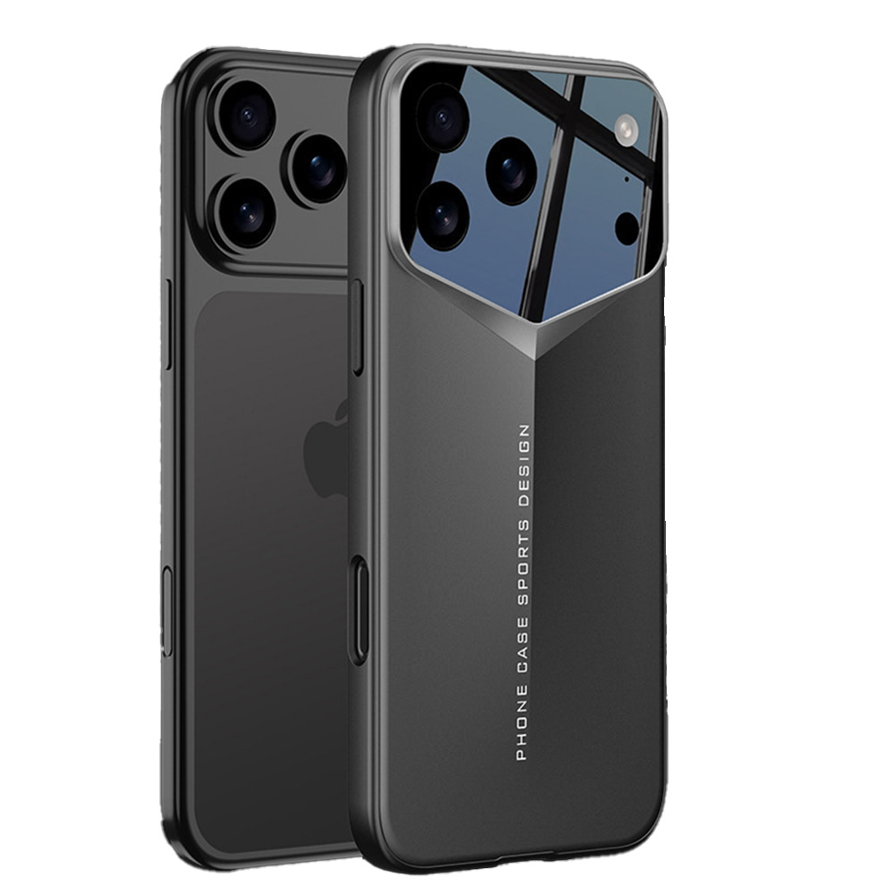 Premium tanka maska Blade s dodatnom zaštitom zadnjih kamera za iPhone 17 Pro Max - midnight black