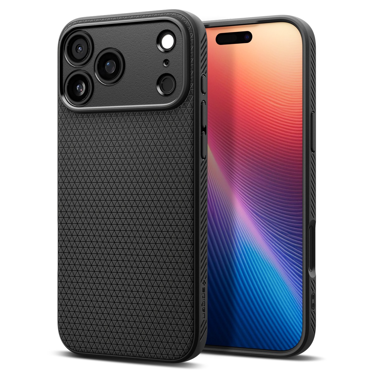 Maska Spigen "Liquid Air" za iPhone 17 Pro Max - matte black