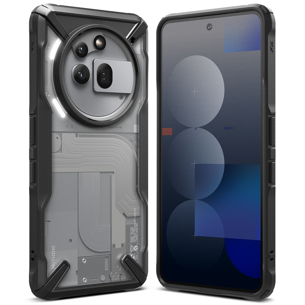 Maska Ringke "Fusion X" za Nothing Phone (3a) Pro - black