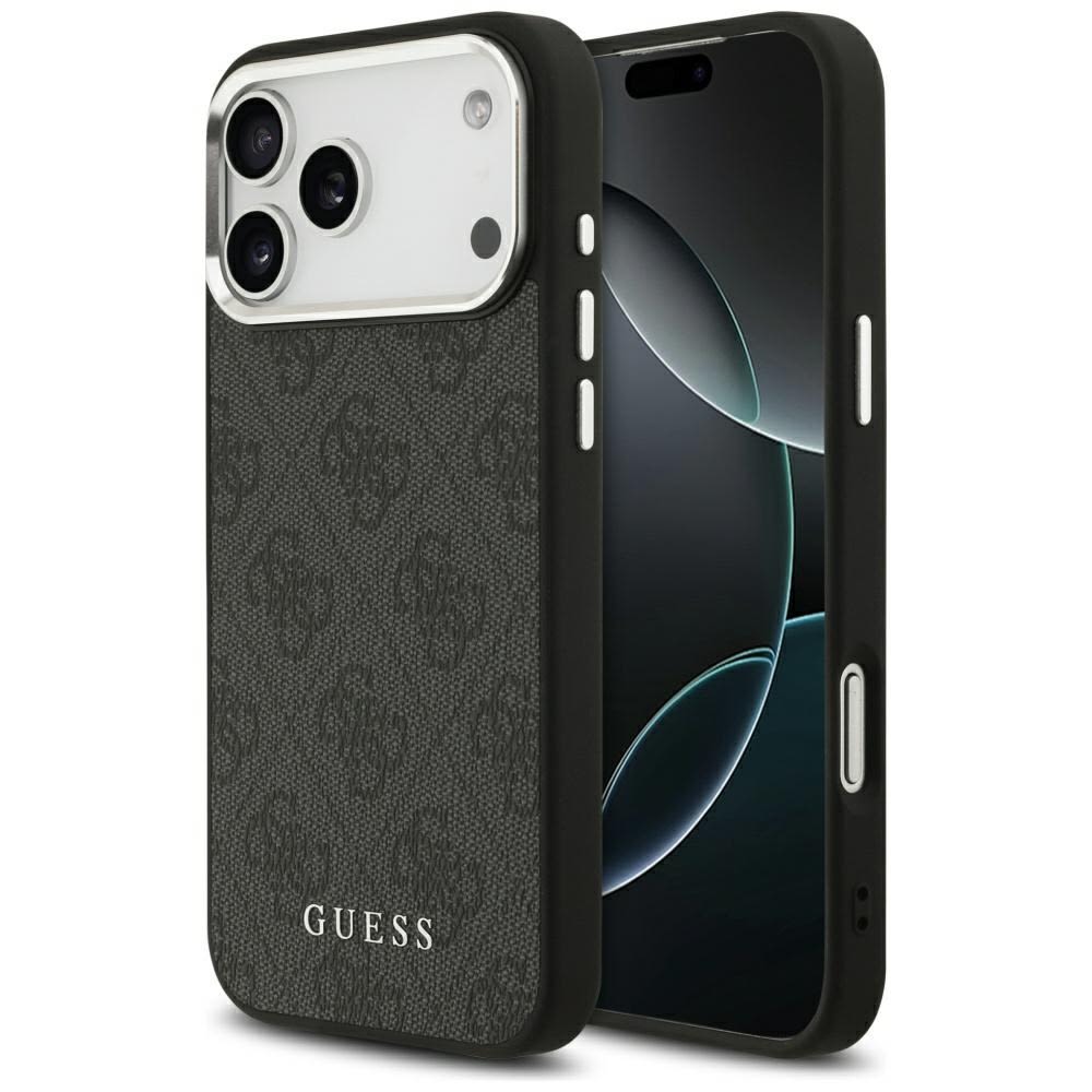 Originalna maska Guess "4G Metal Logo Magsafe" za iPhone 17 Pro Max - black