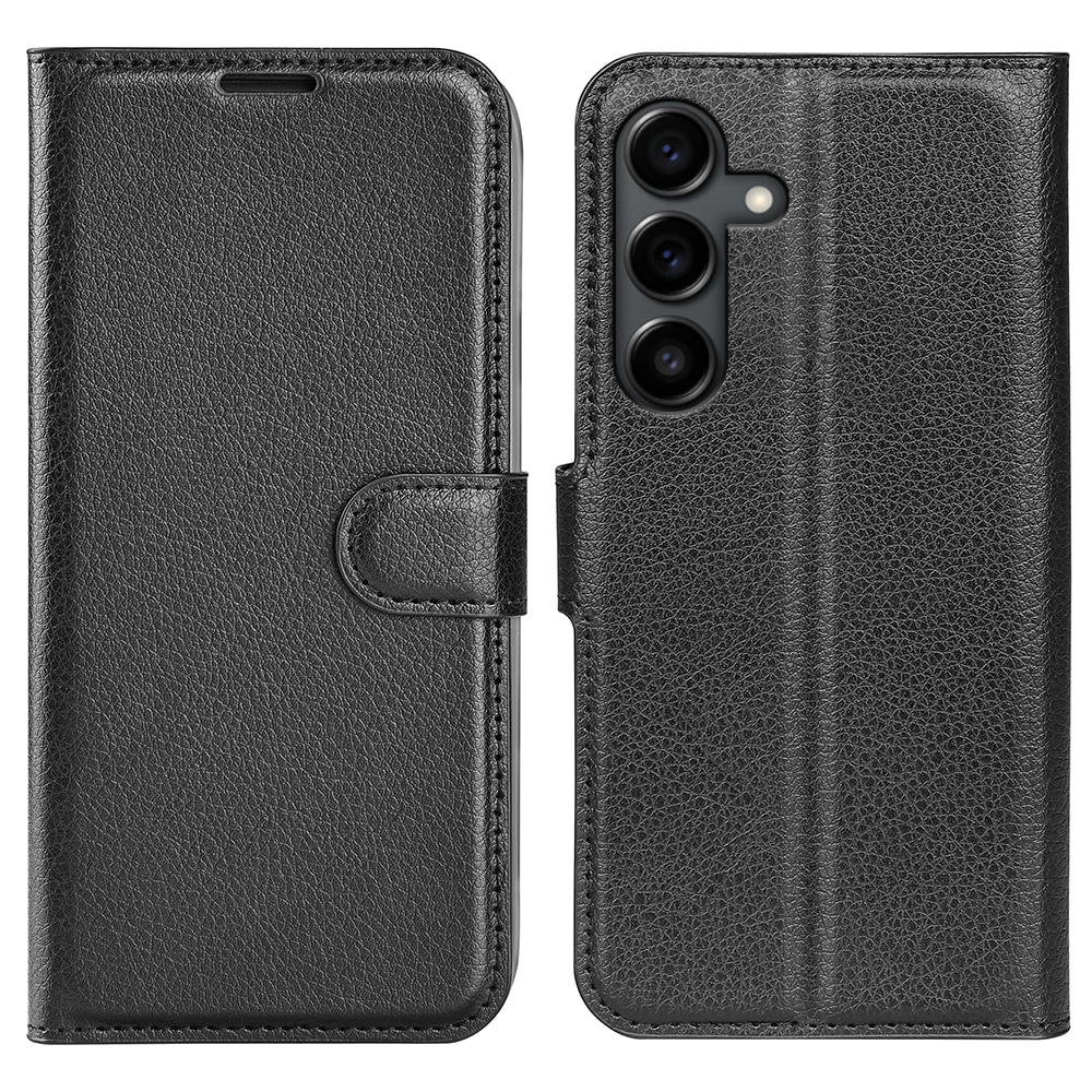 Torbica "Litchi" za Samsung Galaxy S25 FE - crna