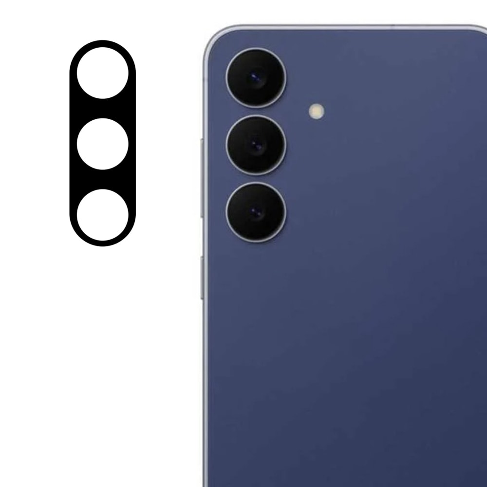 Full body zaštitno staklo za zadnju kameru za Samsung Galaxy S25 FE - crno