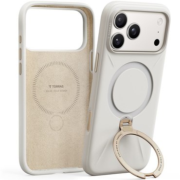 Premium maskica Torras "QPRO Silicone" za iPhone 17 Pro Max – bijela