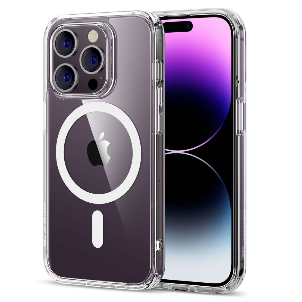 Hibridna maska ESR "Classic Hybrid HaloLock" za iPhone 14 Pro Max - clear