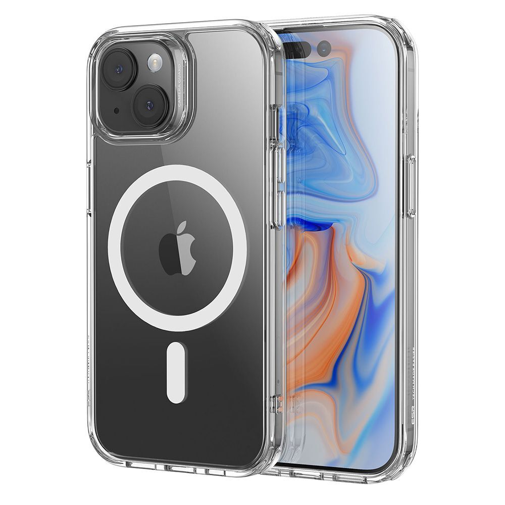 Hibridna maska ESR "Classic Hybrid HaloLock" za iPhone 15 Plus - clear