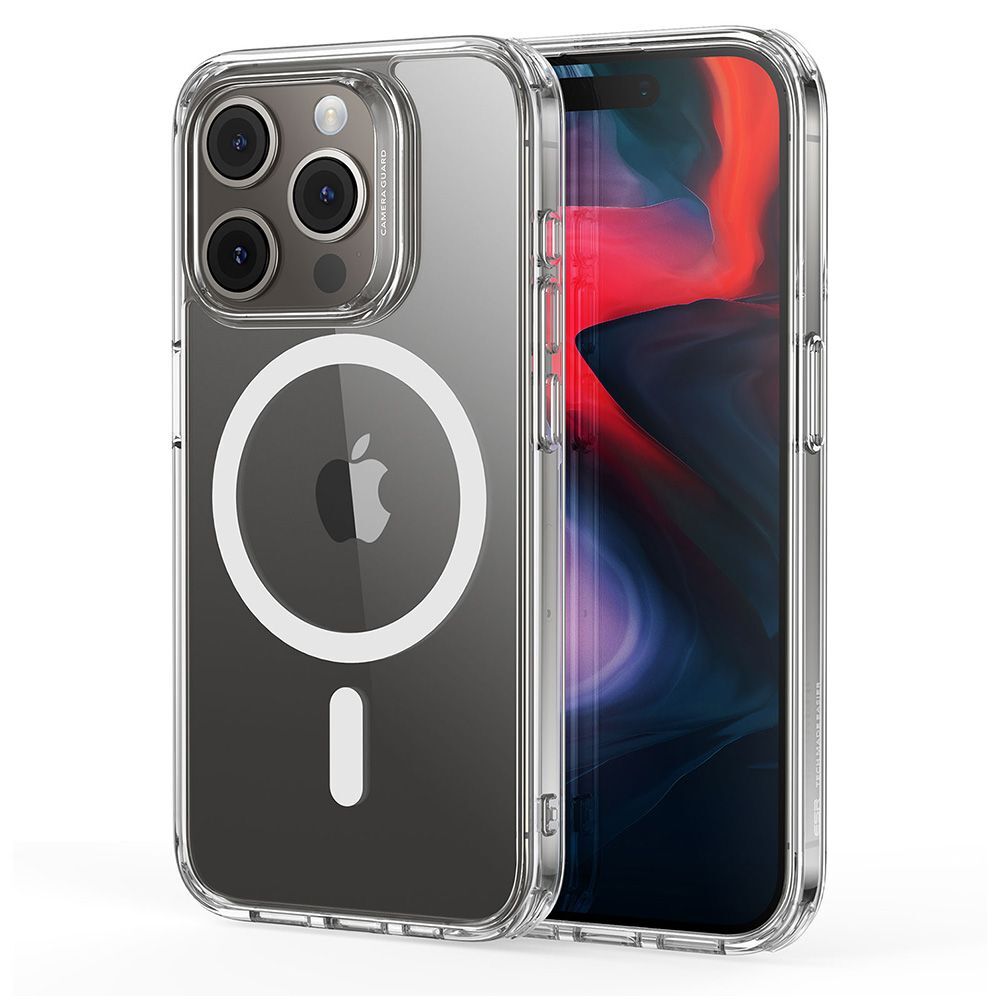 Hibridna maska ESR "Classic Hybrid HaloLock" za iPhone 15 Pro - clear