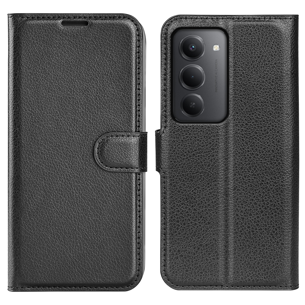 Torbica "Litchi" za Xiaomi Redmi 15 4G / Redmi 15 5G - crna