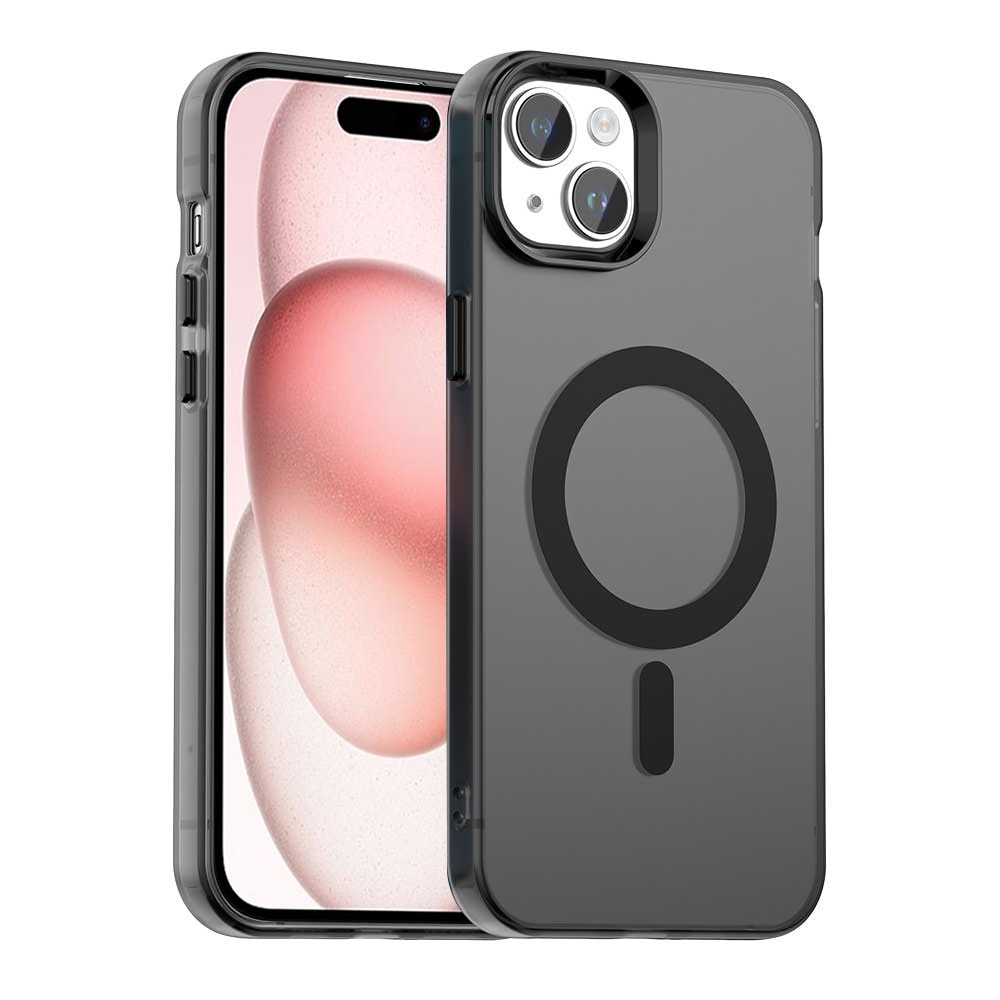 Hibridna maska Techsuit "CandyCase MagSafe" za iPhone 15 - black