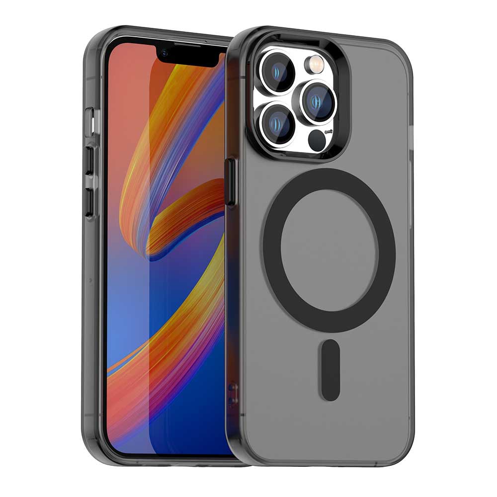 Hibridna maska Techsuit "CandyCase MagSafe" za iPhone 13 Pro - black