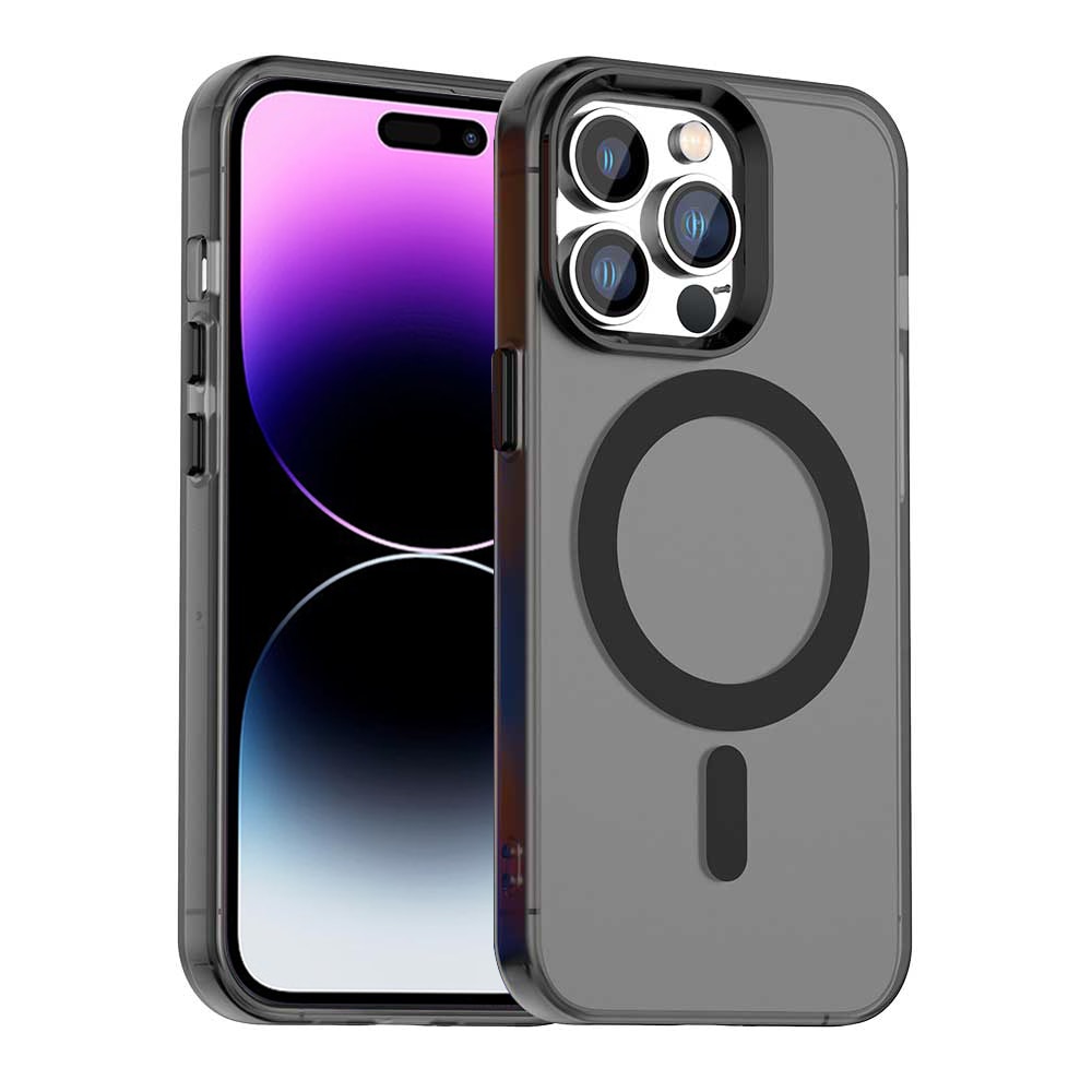 Hibridna maska Techsuit "CandyCase MagSafe" za iPhone 14 Pro - black