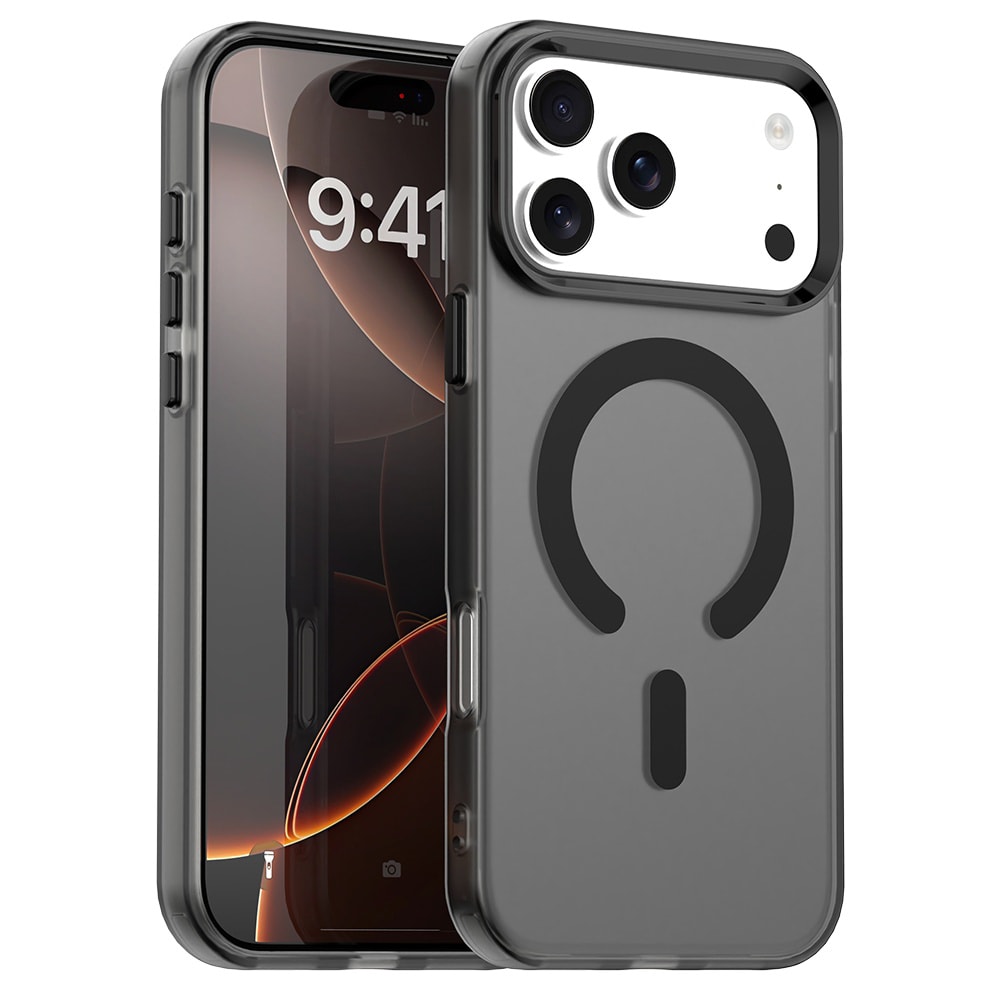 Hibridna maska Techsuit "CandyCase MagSafe" za iPhone 17 Pro - black