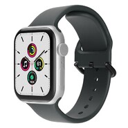 Silikonski remen za sat Apple Watch (38 / 40 / 41 / 42 mm) - crni