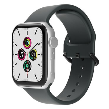 Silikonski remen za sat Apple Watch (38 / 40 / 41 / 42 mm) - crni