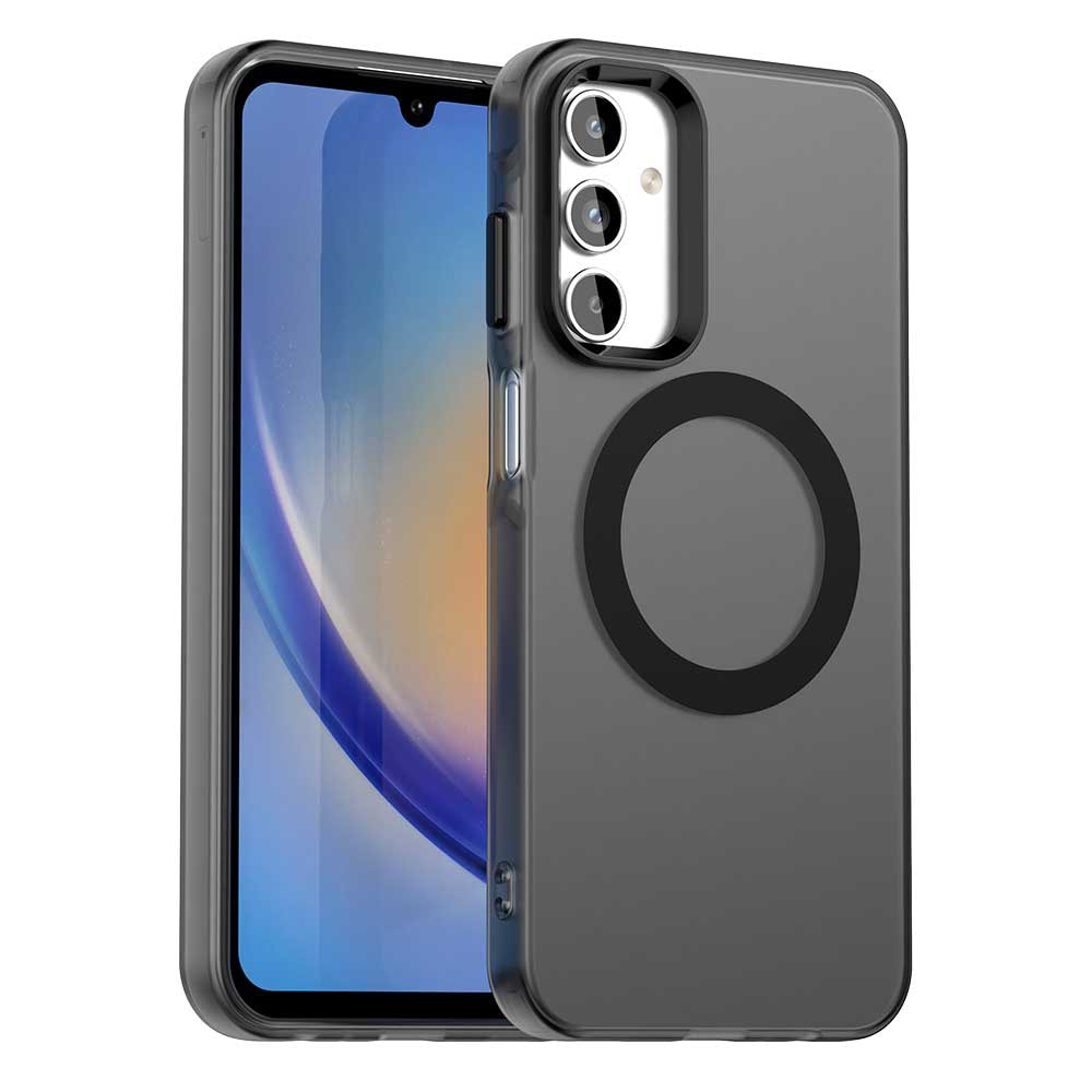 Hibridna maska Techsuit "CandyCase MagSafe" za Samsung Galaxy A15 - black