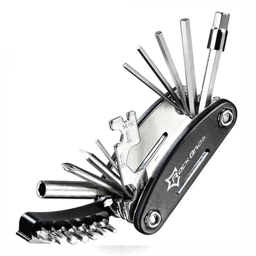 Multifunkcionalni alat za popravak bicikla Rockbros "GJ8002" - crni