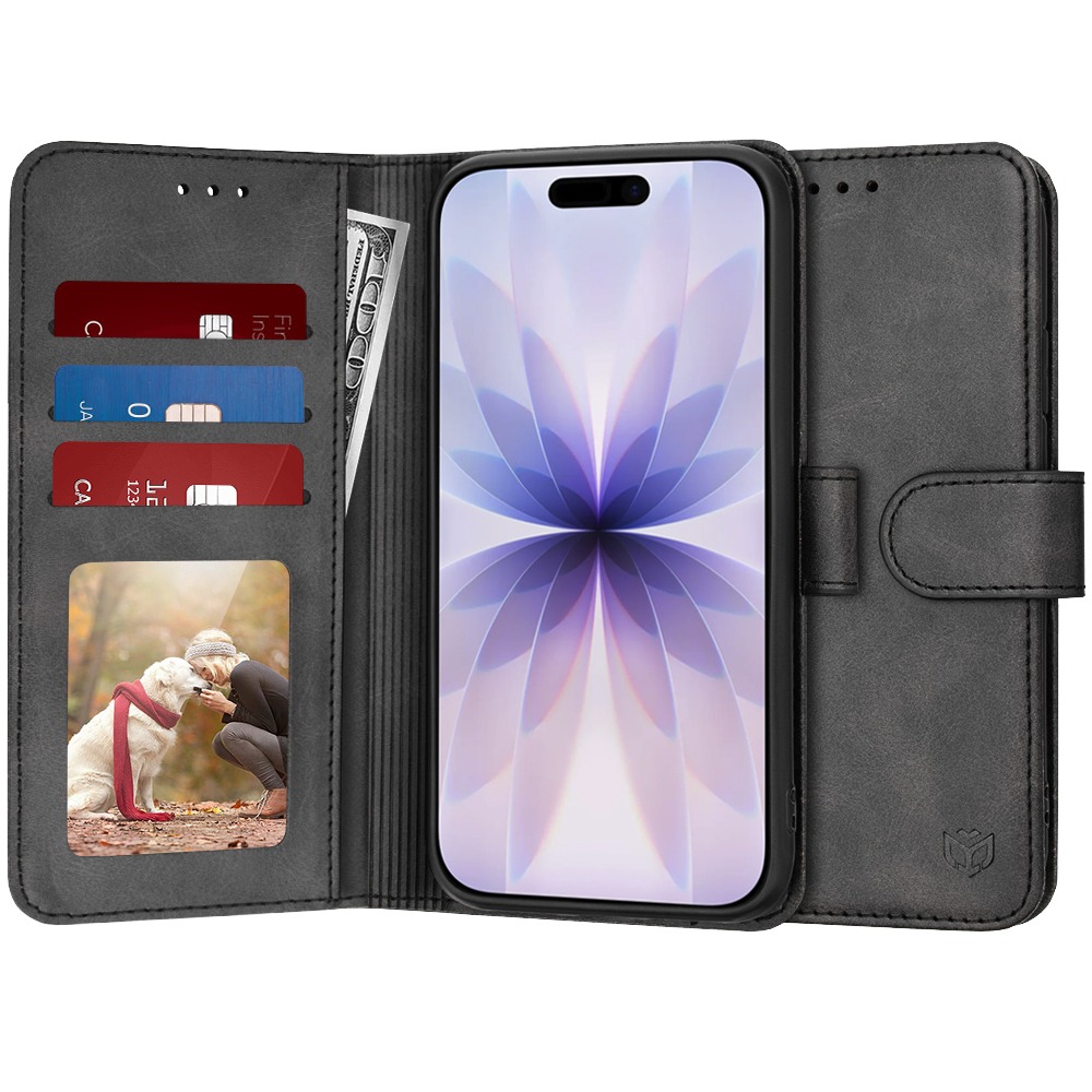 Torbica Techsuit "Diary Book" za iPhone 17 - crna