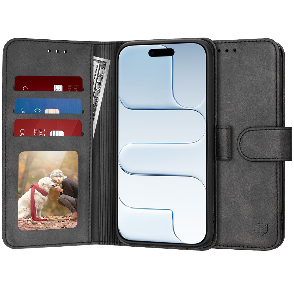 Torbica Techsuit "Diary Book" za iPhone Air - crna