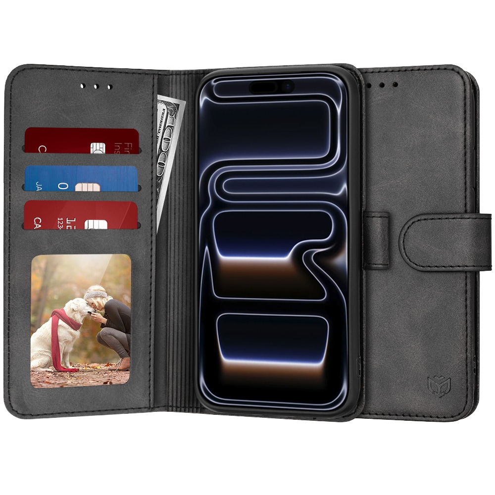 Torbica Techsuit "Diary Book" za iPhone 17 Pro - crna